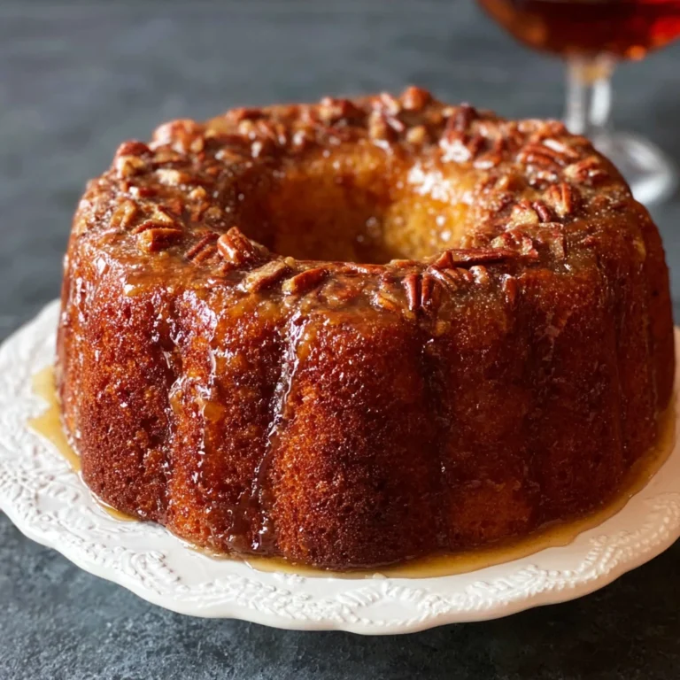 1970s Bacardi Rum Cake