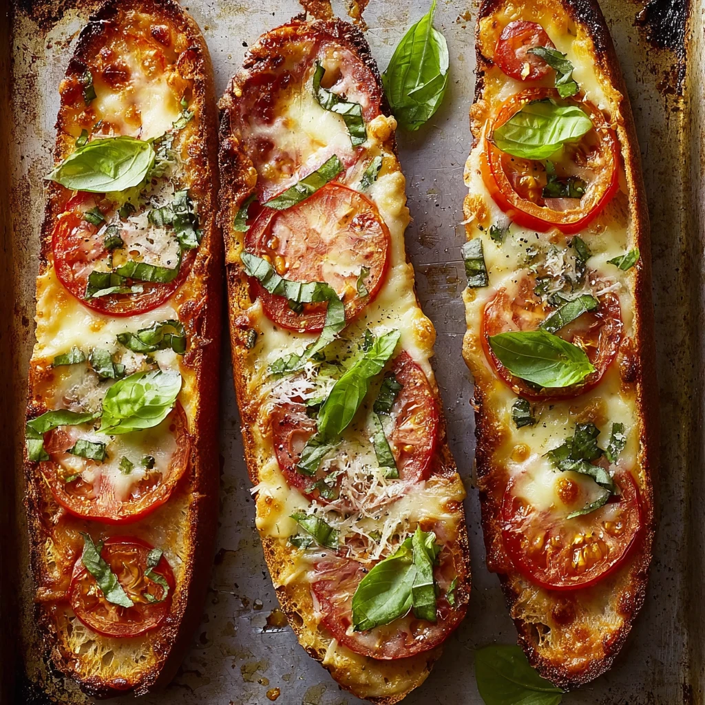 Baguette Pizzas Delicious Perfect Sharing