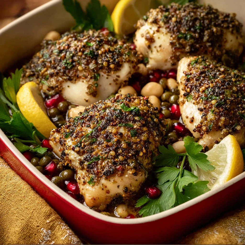 Baked Zaatar Yogurt Chicken Juicy Flavor Every Bite