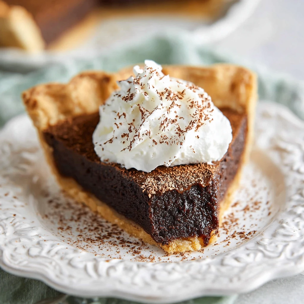 Chocolate Chess Pie