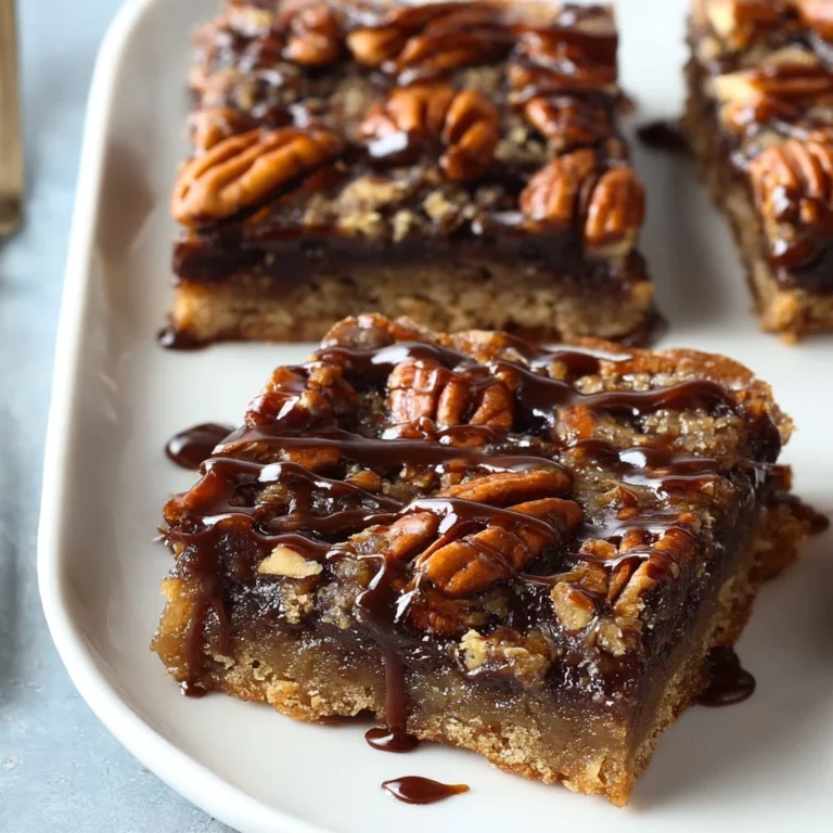 Decadent Chocolate Pecan Pie Bars Youll Love Make