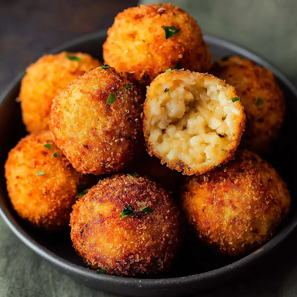 Delicious Arancini Rice Balls Flavorful Homemade Delight
