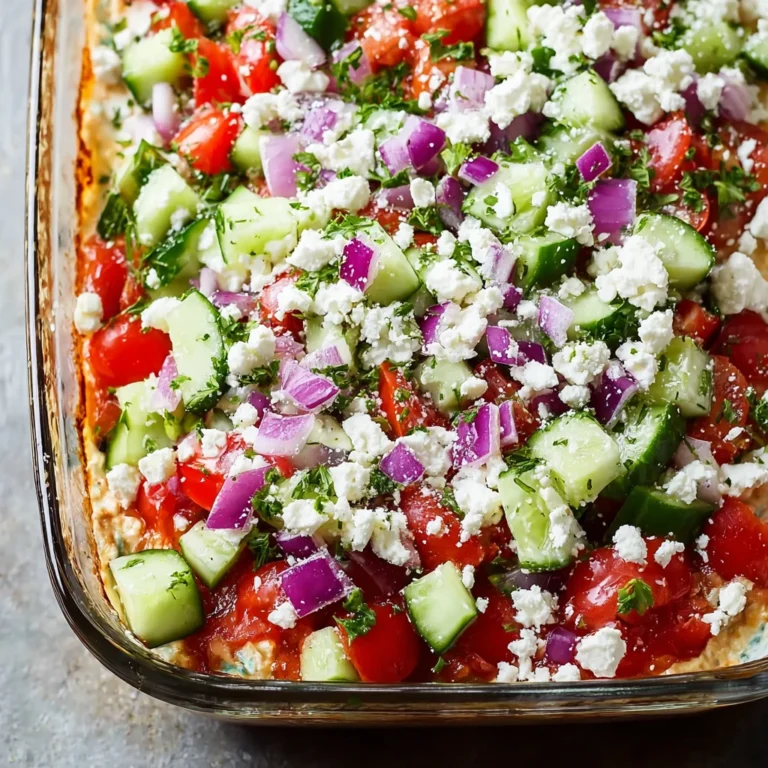 Delicious Greek Layer Dip Thatll Wow Your Guests
