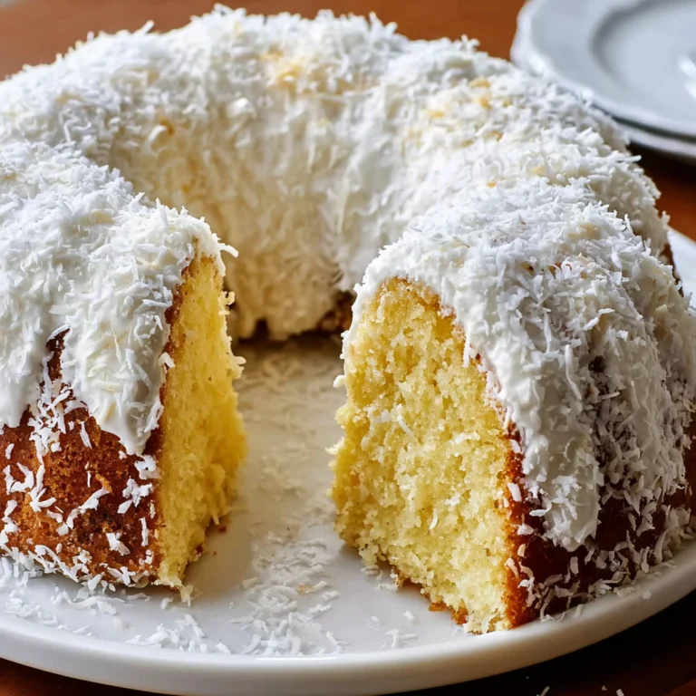 Flavorfulwhite Chocolate Coconut Bundt Cake