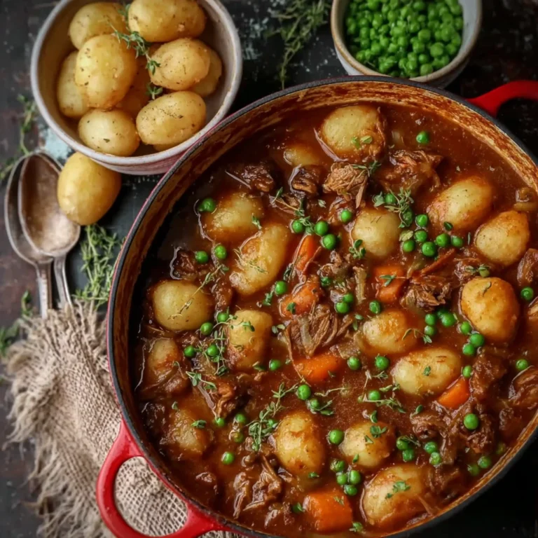 Hearty Vegan Stew Jackfruit Gnocchi Cozy Nights