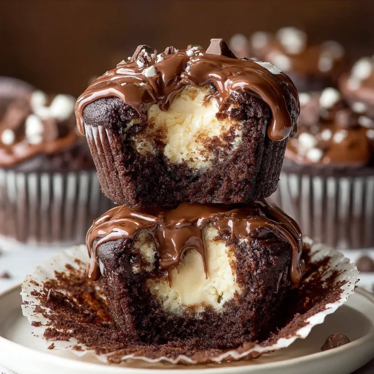 Indulge Chocolate Cheesecake Muffins That Melt Hearts