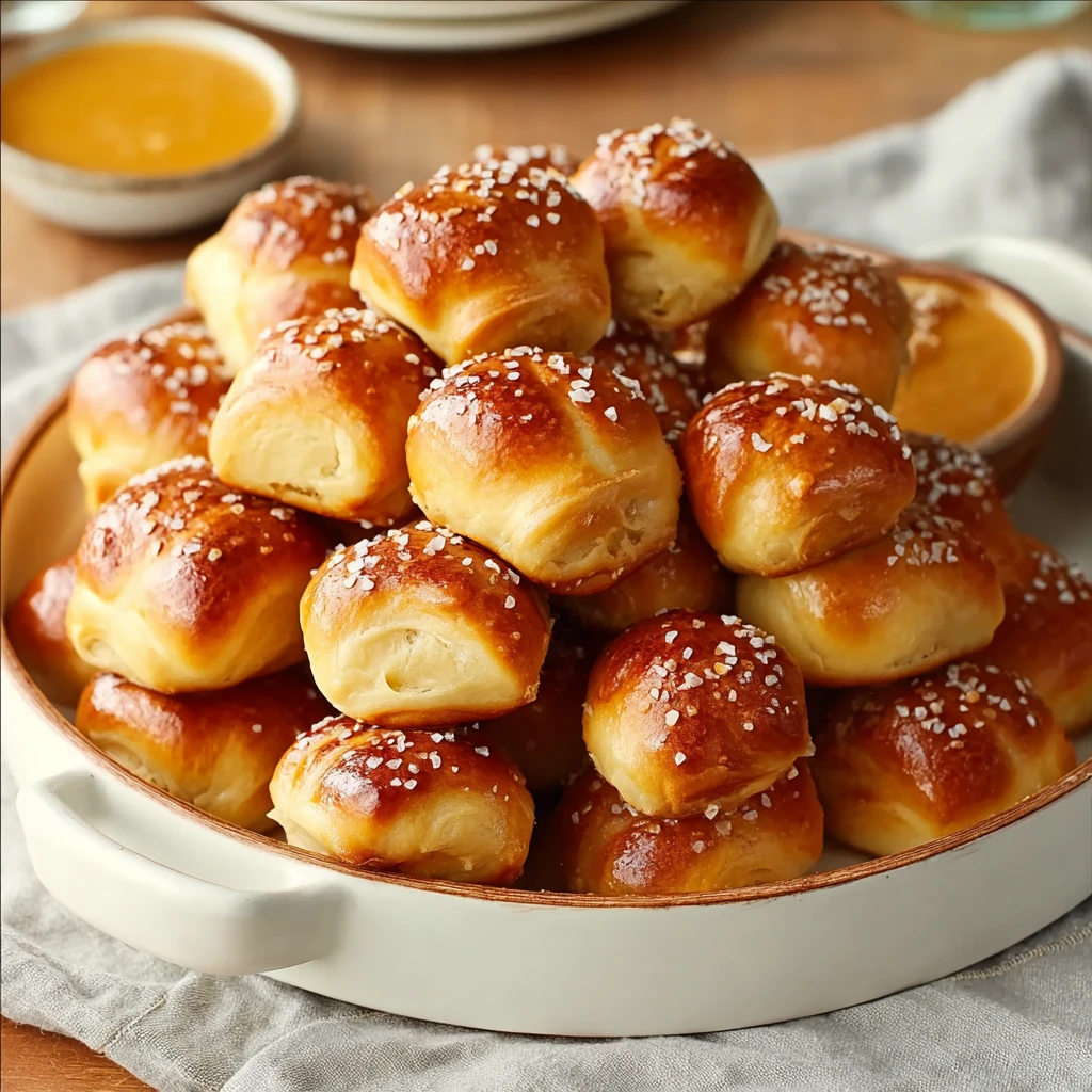 Irresistible Chewy Pretzel Bites That You Can Make