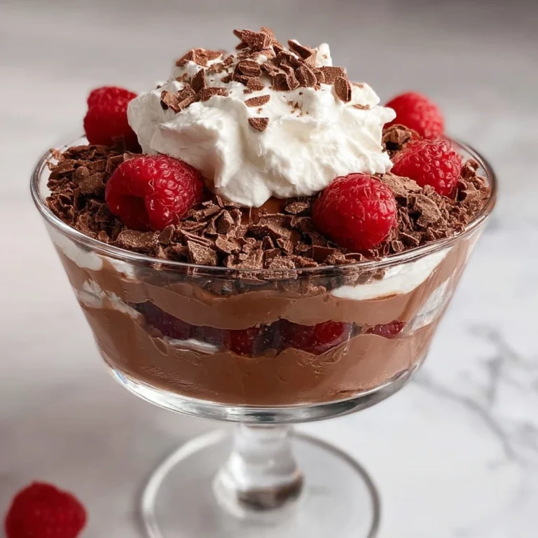Irresistible Chocolate Raspberry Trifle Impressing Guests