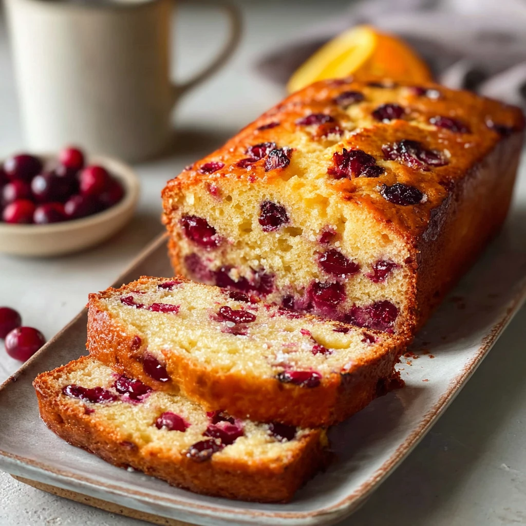 Irresistible Cranberry Orange Pound Cake Recipe Savor