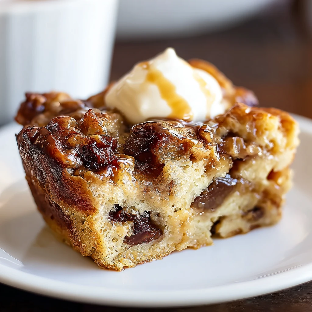 Irresistible Maple Toffee Bread Pudding Recipe Savor