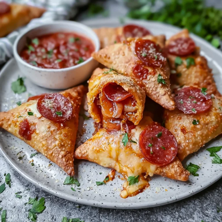Irresistible Pepperoni Pizza Triangles Just Minutes