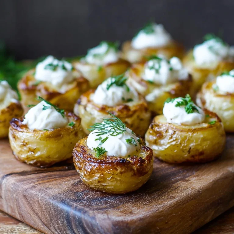 Mini Baked Potatoes Newyearappetizer