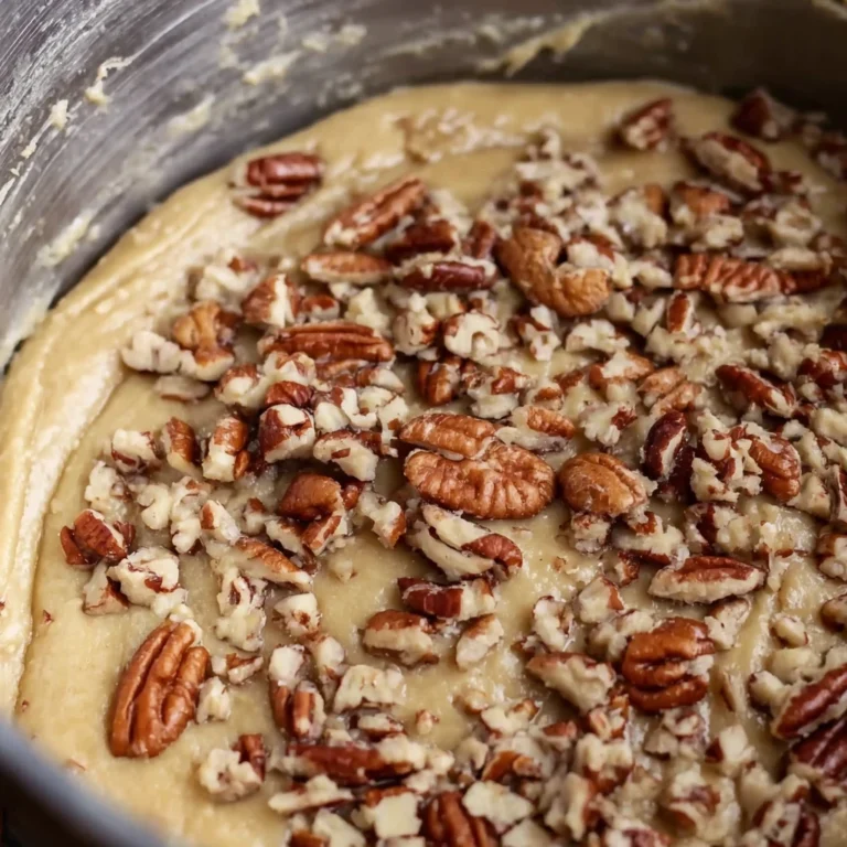 Oldfashioned Family Butter Pecan Pound Cake