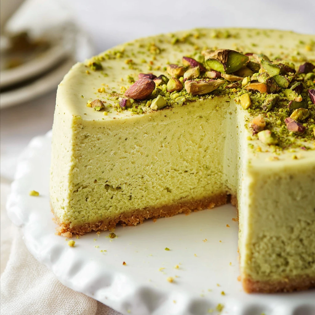 Pistachio Cheesecake