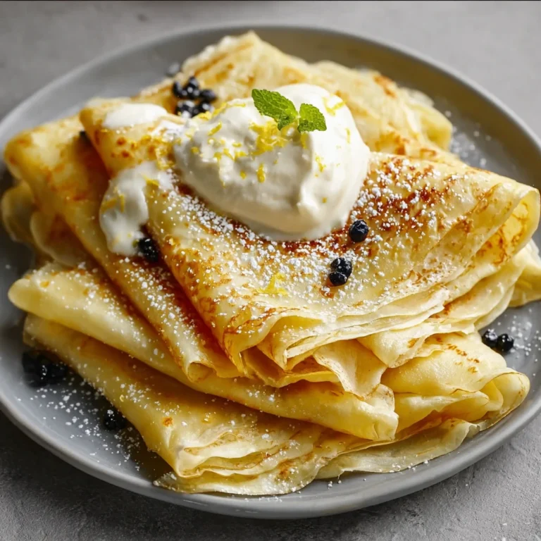 Prep Lemon Curd Crepes Creamy Ricotta Bliss