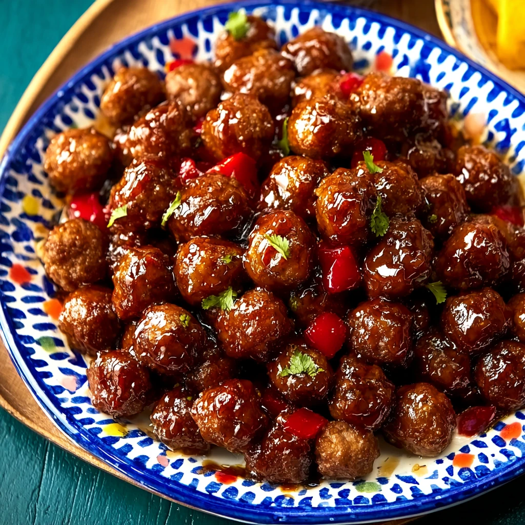 Slow Cooker Whiskey Meatballs Effortless Dinner Bliss