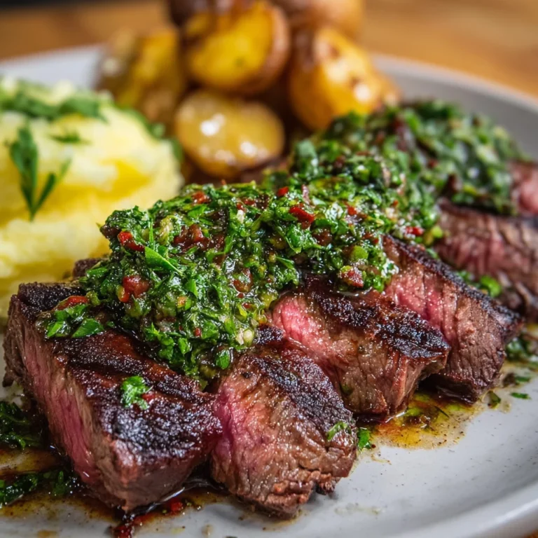Steak Chimichurri Sauce Recipe 30minute Steakhouse Classic