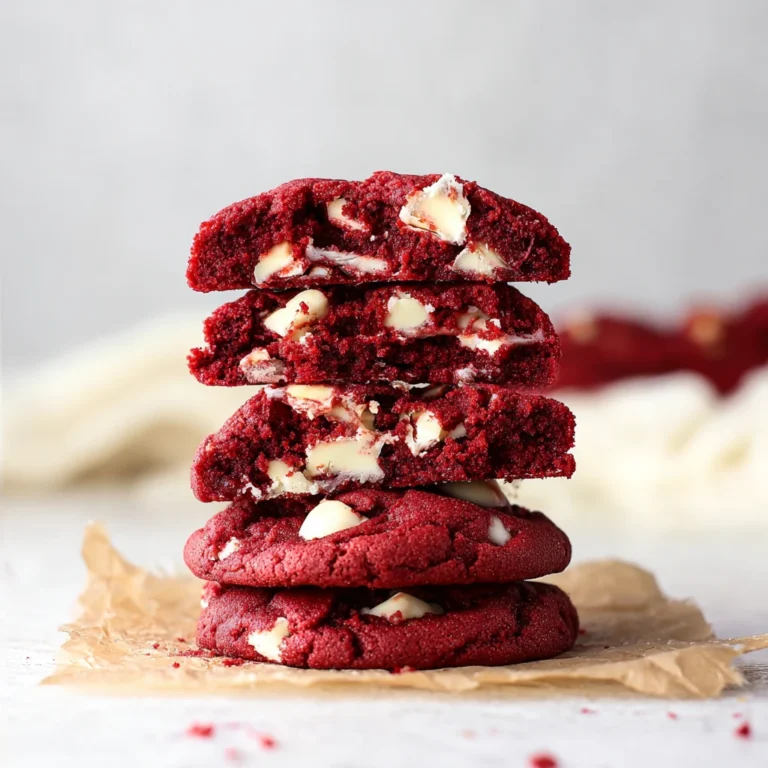 Bakery Style Red Velvet Cookies