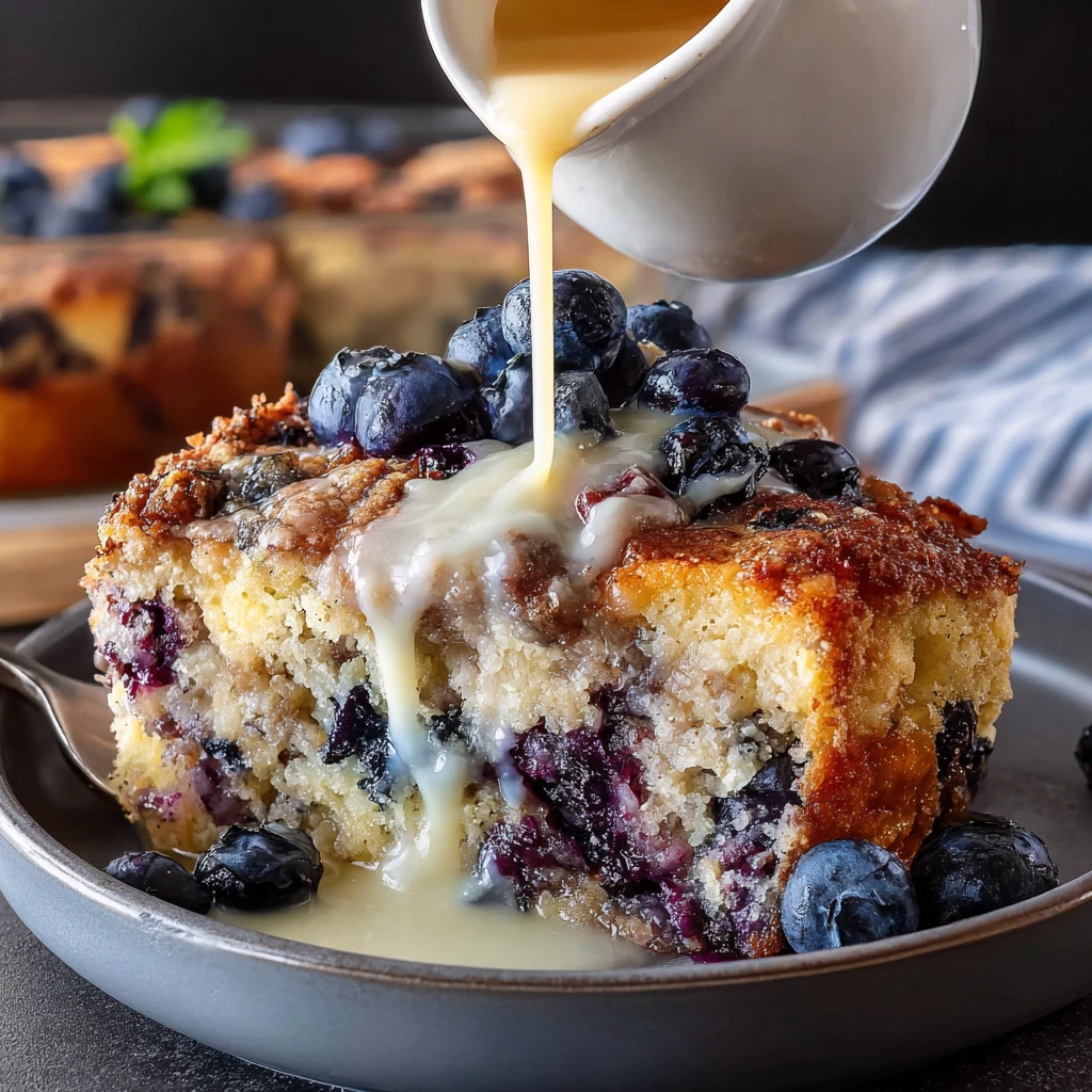 Blueberry Sausage Pancake