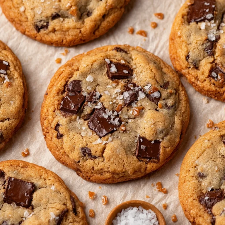 Brown Butter Toffee Chocolate Chip Cookies