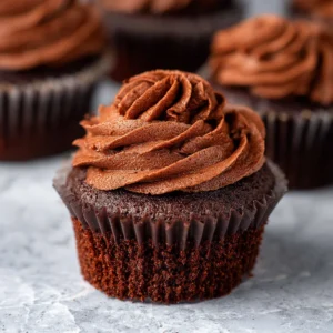 Brownie Cupcakes from scratch