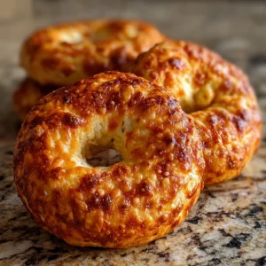 3-Ingredient Cottage Cheese Bagels