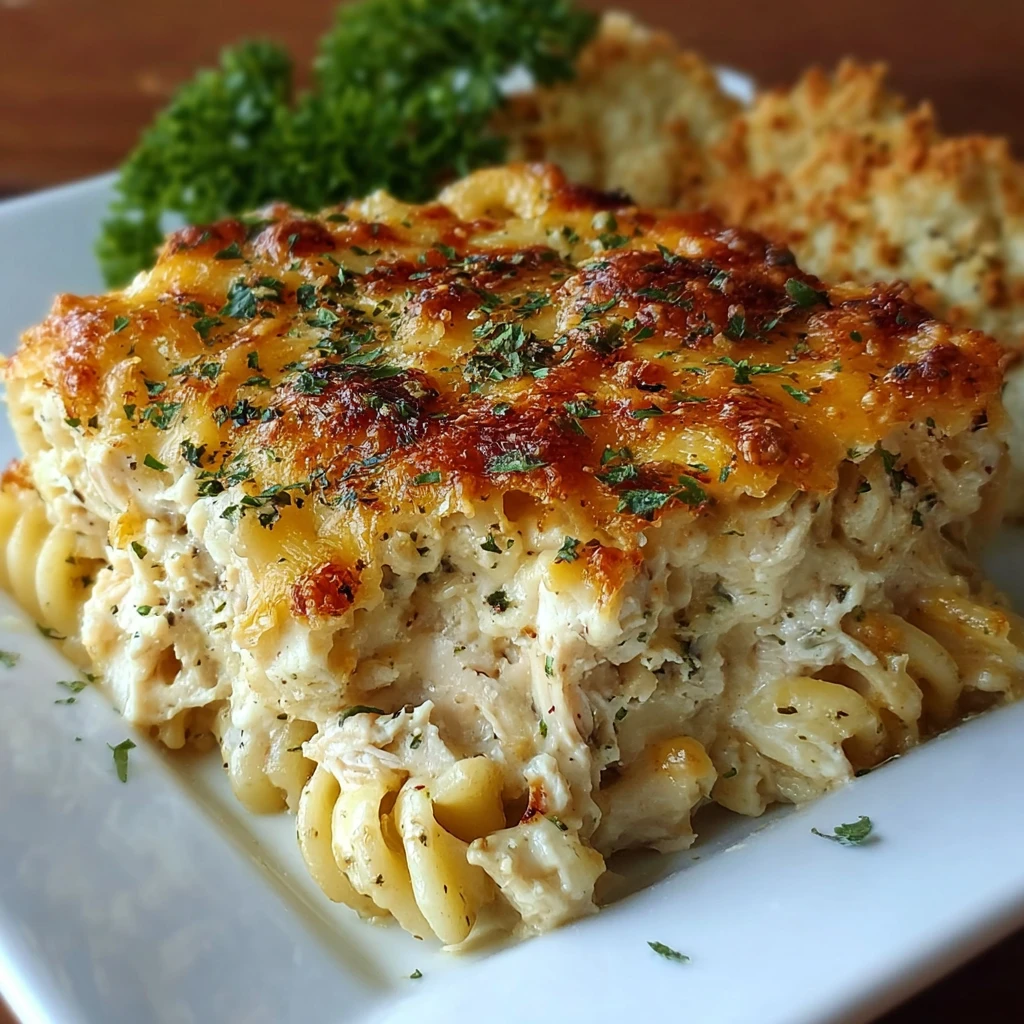 Cheesy Ranch Chicken Casserole