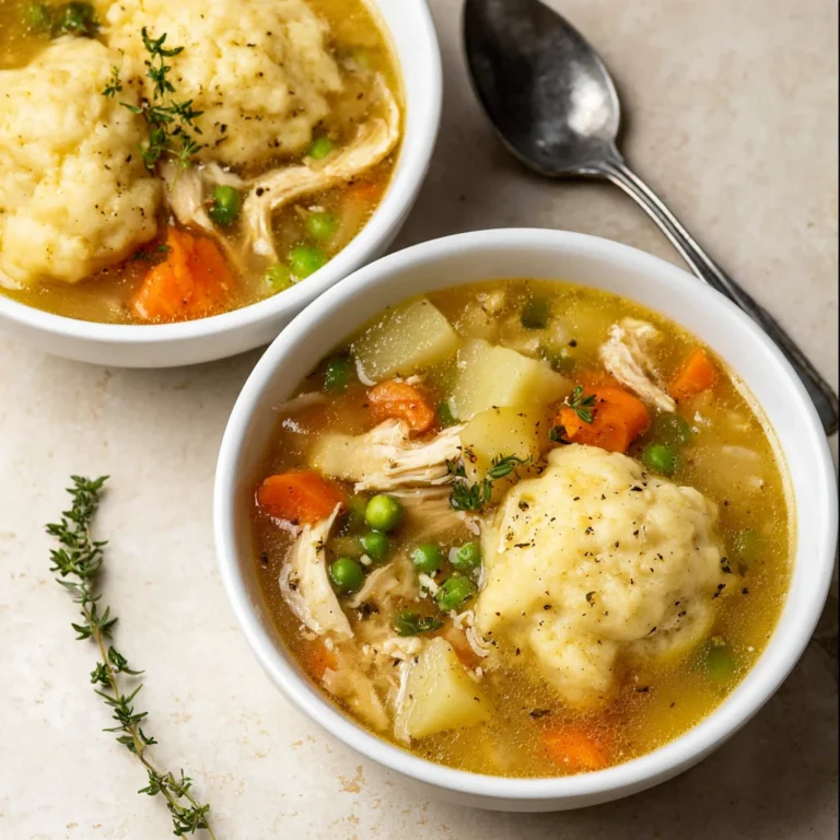 Chicken Dumpling Soup