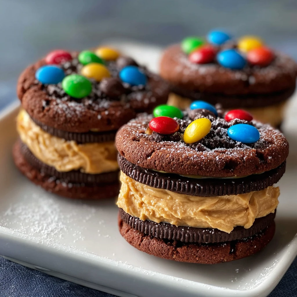 Chocolate Cookie Peanut Butter Bites