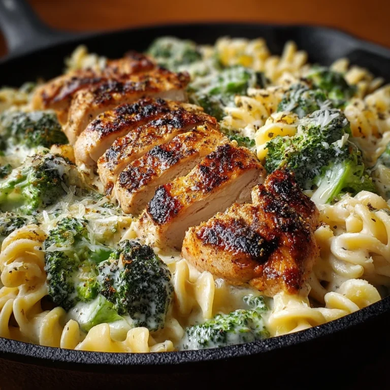 Creamy Chicken Broccoli Delight Pasta