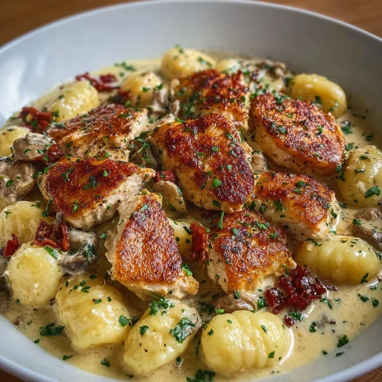 Creamy Chicken Gnocchi