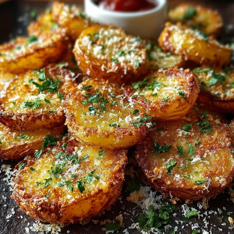 Crispy Crunchy Parmesan Potatoes