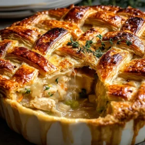 Delicious Herb Butter Chicken Pot Pie Recipe to Savor