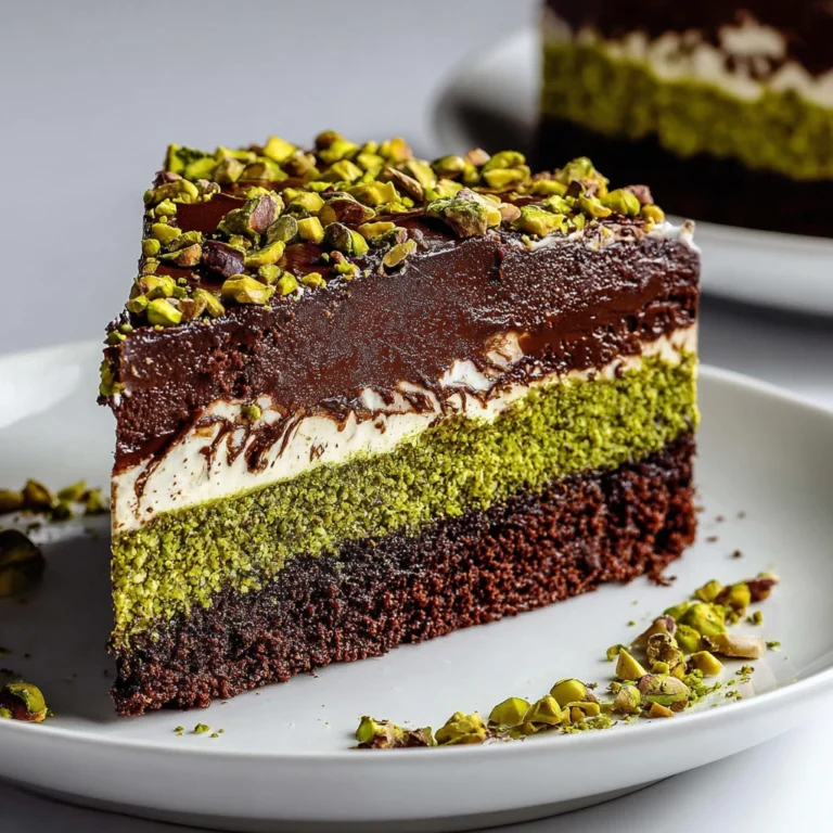 Dubai Chocolate Cake