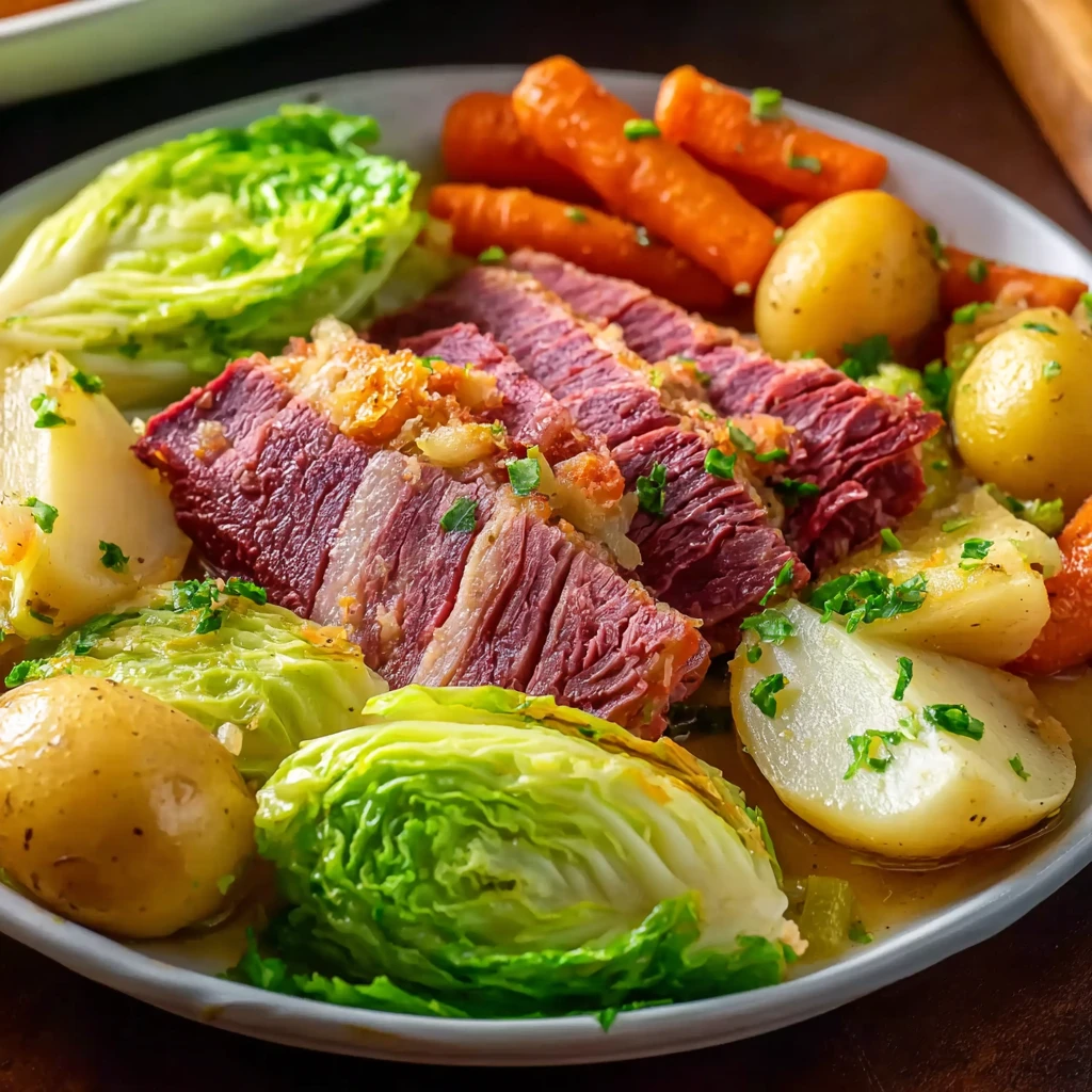 Corned Beef Cabbage Sheet Pan