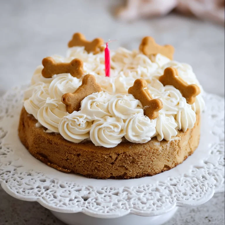 Dog Birthday Cake