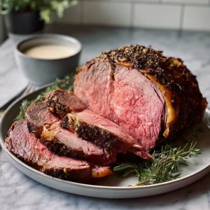Prime Rib with Ina Garten’s Horseradish Sauce