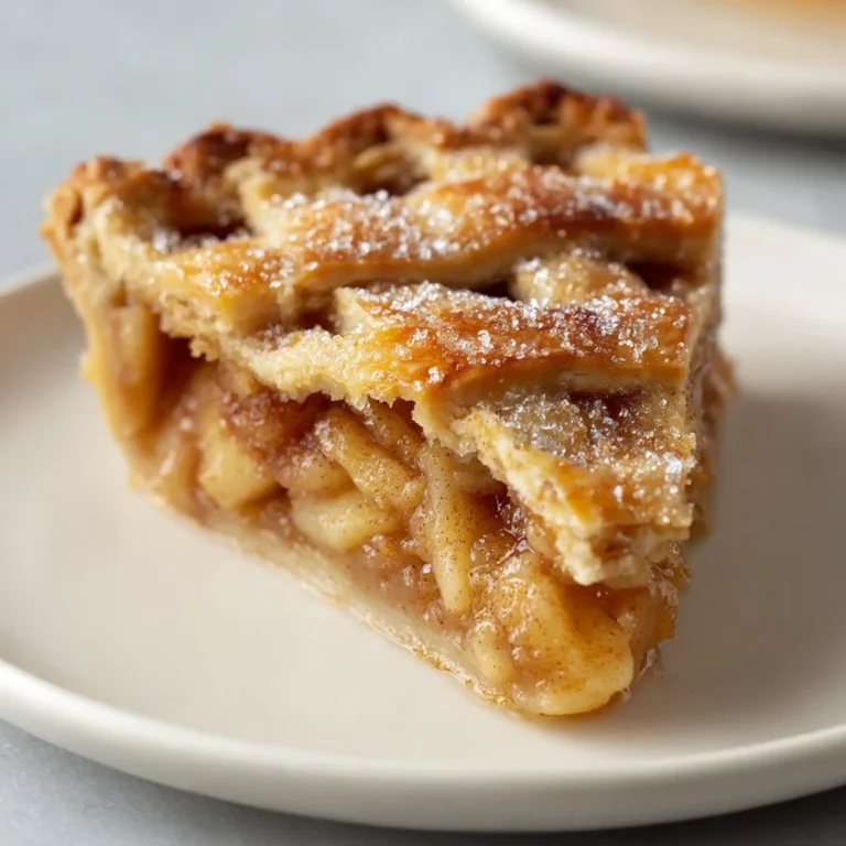 Flat Apple Pie