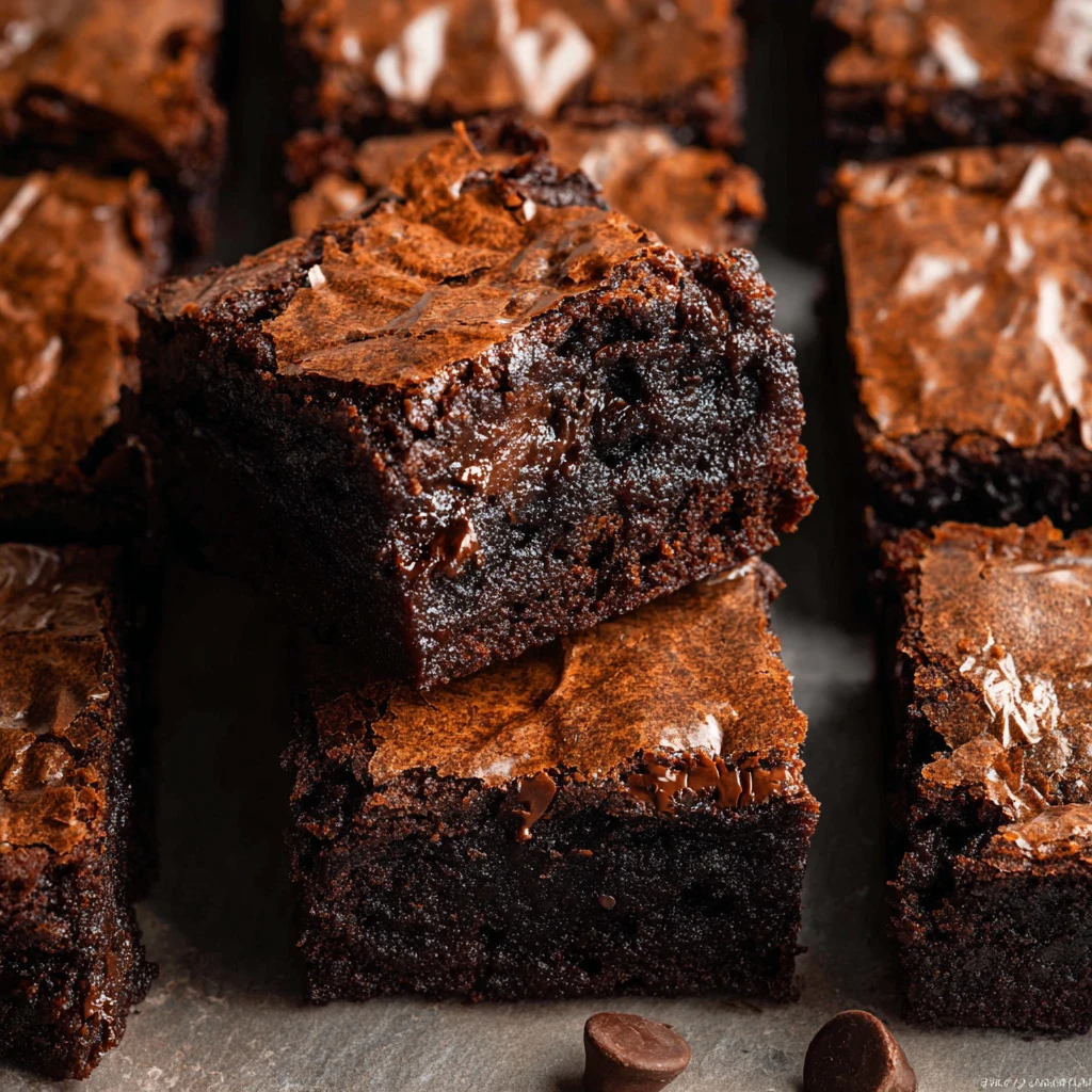 Fudgy Homemade Brownies