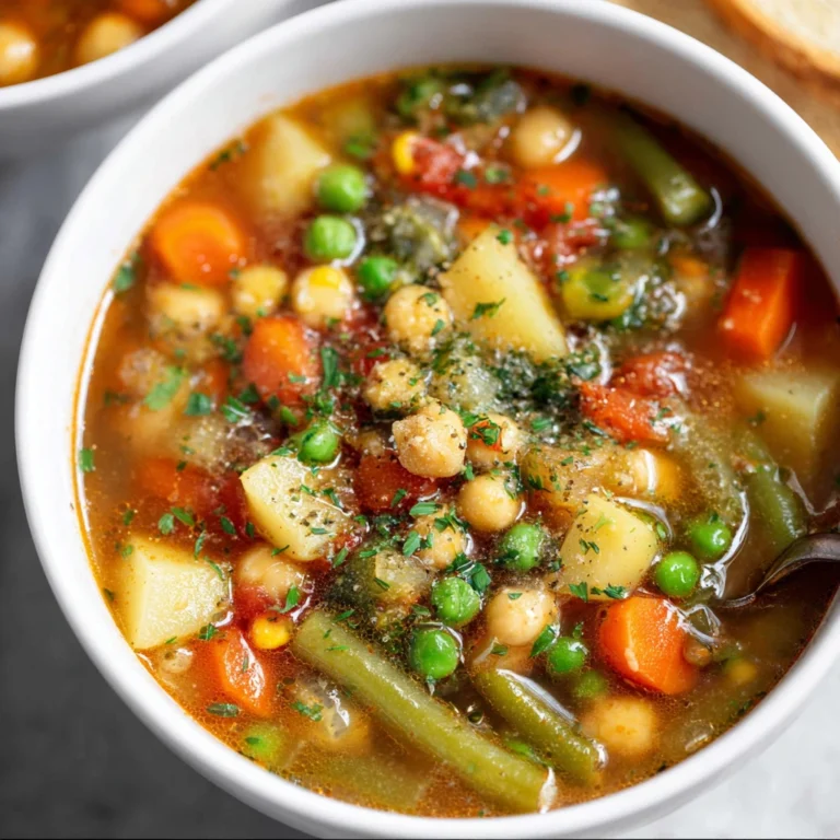 Homemade Vegetable Soup