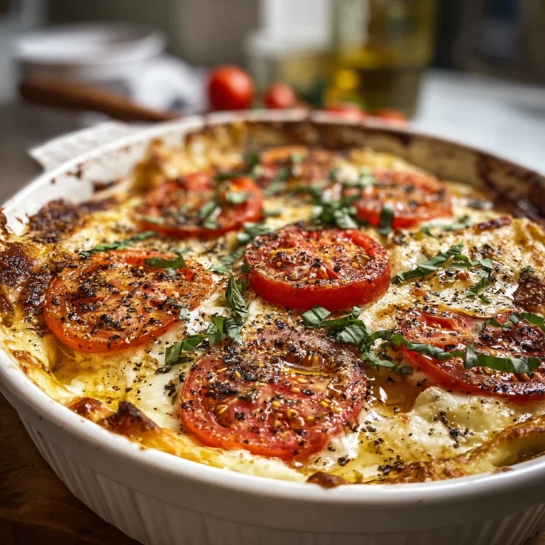 Irresistible Caprese Dip Creamy Italian Delight