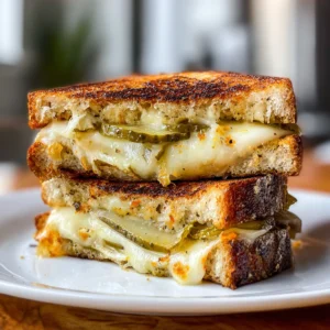 Irresistible Dill Pickle Grilled Cheese Recipe to Savor