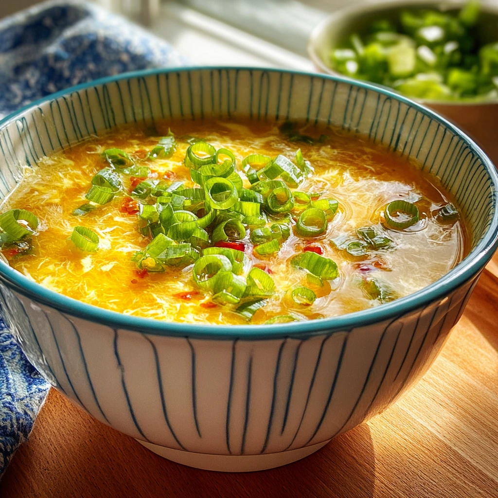 Irresistible Egg Drop Soup Recipe Comfort Bowl