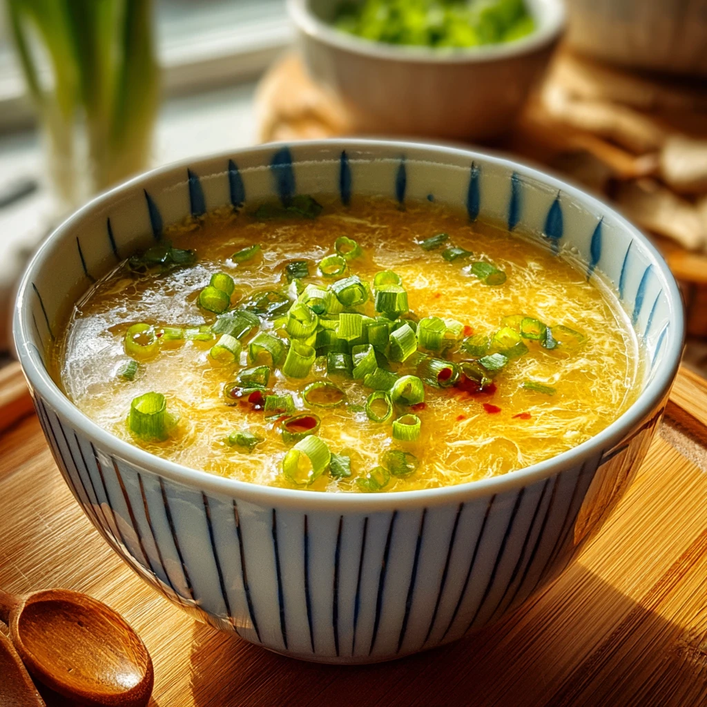 Irresistible Egg Drop Soup Recipe Comfort Bowl
