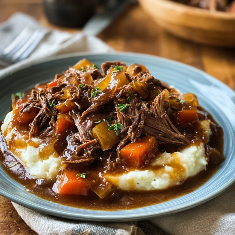 Irresistible Slow Cooker Beef Manhattan Recipe Comfort