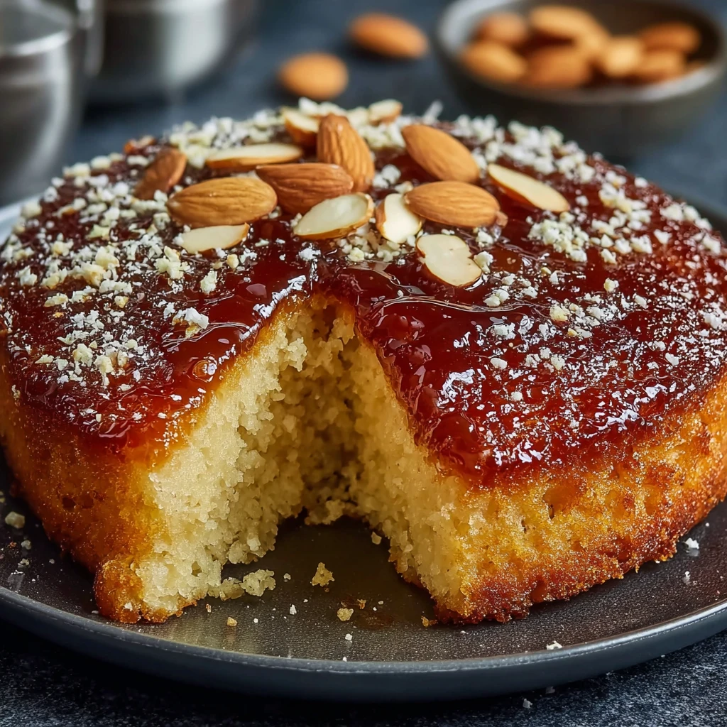 Italian Almond Ricotta Cake