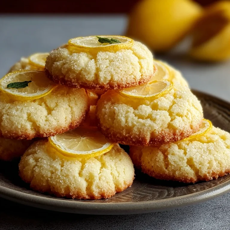 Lemon Poundcake Cookies