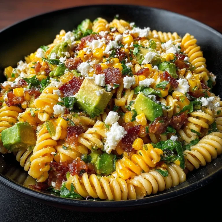 Mexican Street Corn Pasta Salad
