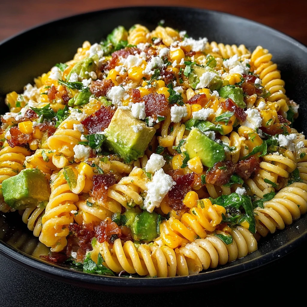 Mexican Street Corn Pasta Salad
