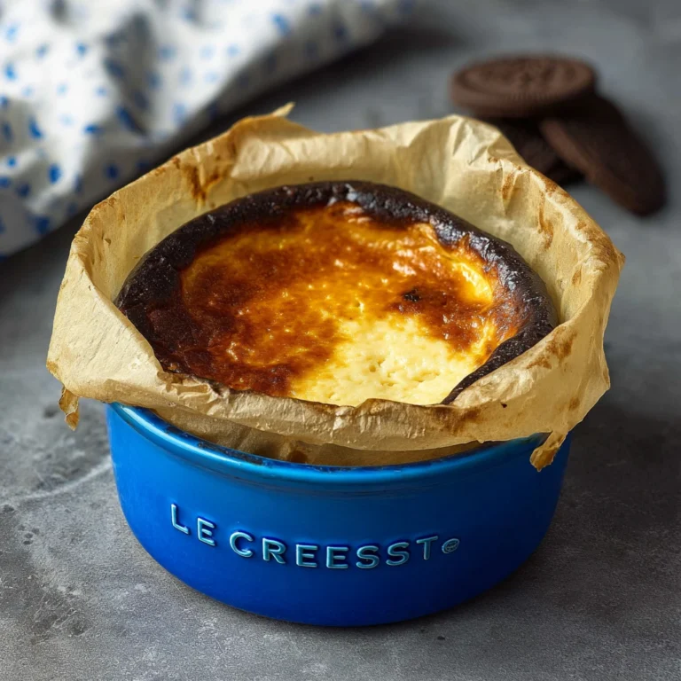 Mini Oreo Basque Cheesecake